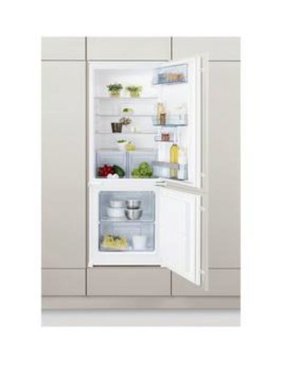 Aeg Scs61400S2 55Cm Wide Integrated Fridge Freezer - White